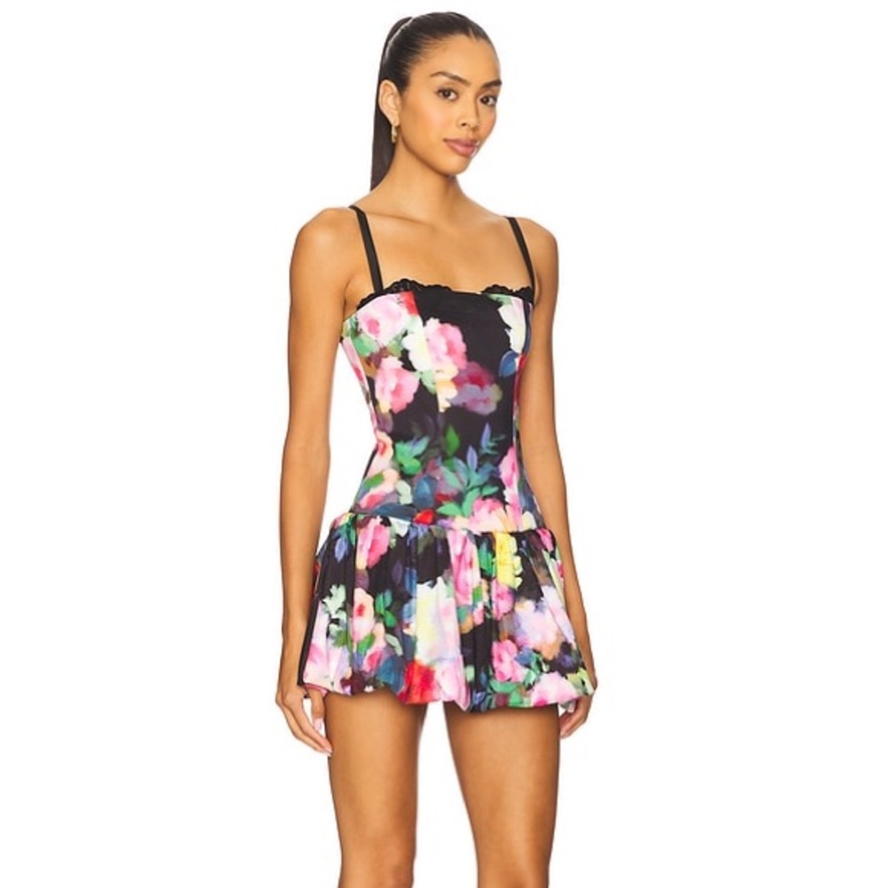 Tiffany Skort Dress in Moonlit Garden Gala Taffeta